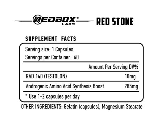 Supplements Red Box Labs  Red Stone