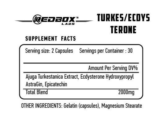 Supplements Red Box Labs Turkesterone