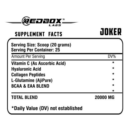 Supplements JOKER (Post Workout)